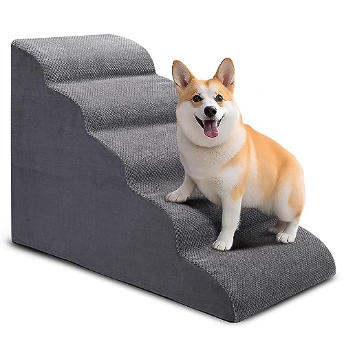 CiWiVOKi 5 Tier Dog Stairs