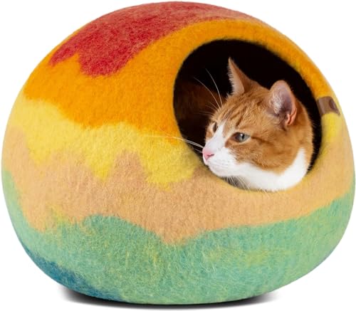 MEOWFIA Premium Felt Cat Bed