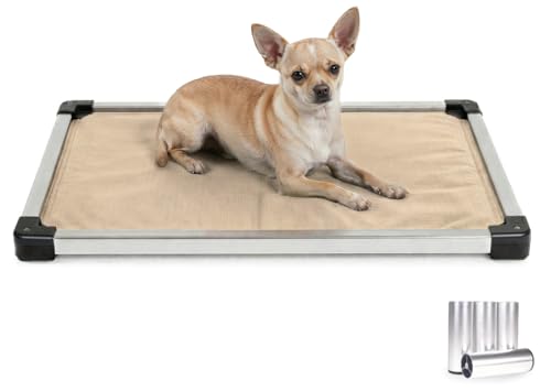 K9 Ballistics Chew Proof Armored Padded Bed (Sandstone)
