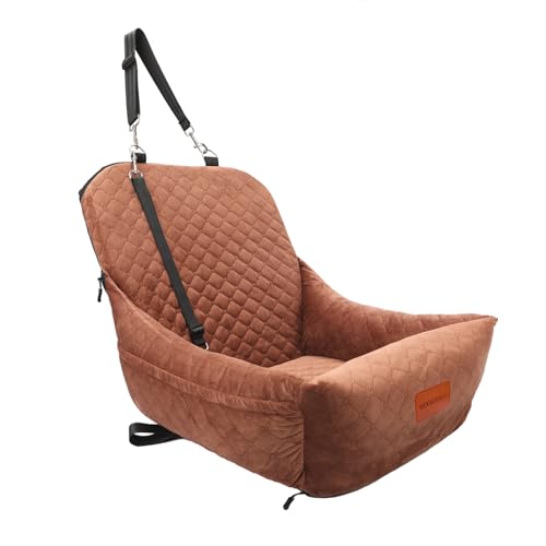 Wooaidagg Dog Car Seat (Brown)