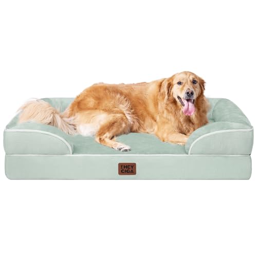 EHEYCIGA Orthopedic Dog Bed (Sage Green)