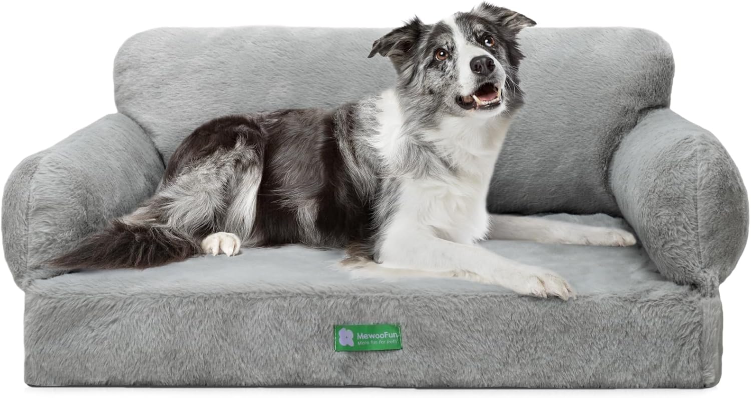 MEWOOFUN Orthopedic Dog Bed Sofa