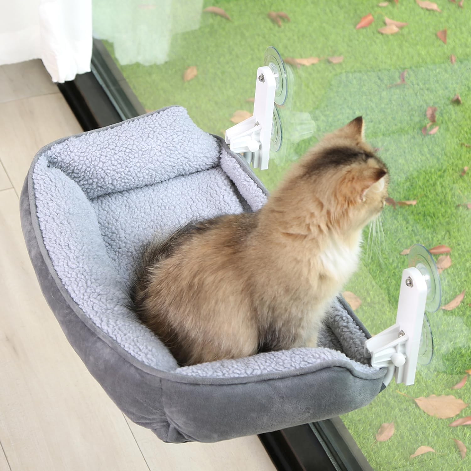 Zakkart Foldable Cat Hammock (Gray)