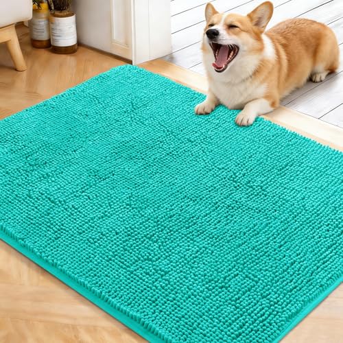 OLANLY Dog Door Mat 40x32