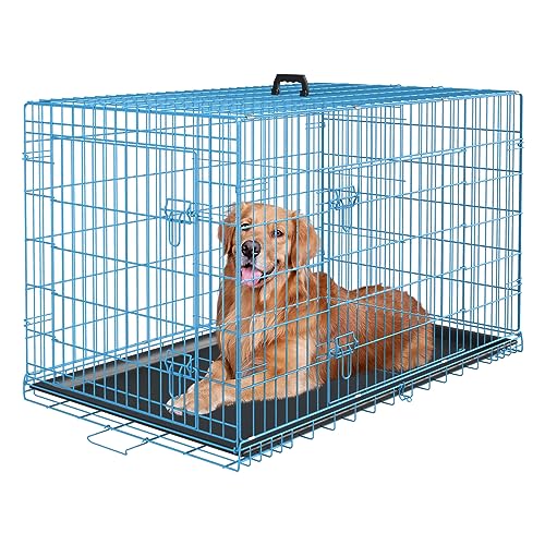 PayLessHere 48" Metal Dog Crate