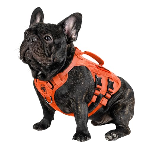 OneTigris Tactical Dog Harness (Orange, XS)
