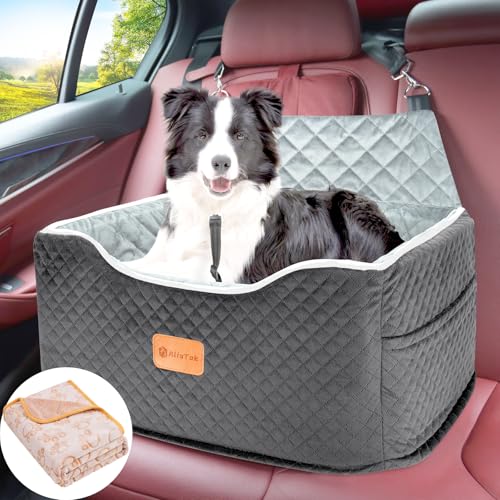 Memory Foam Booster Dog Car Seat for Medium Dogs