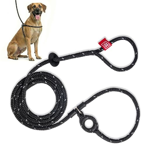 Harness Lead No Pull (Black Reflective)