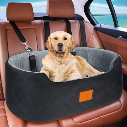 Feporen Dog Car Seat (Black/Gray)