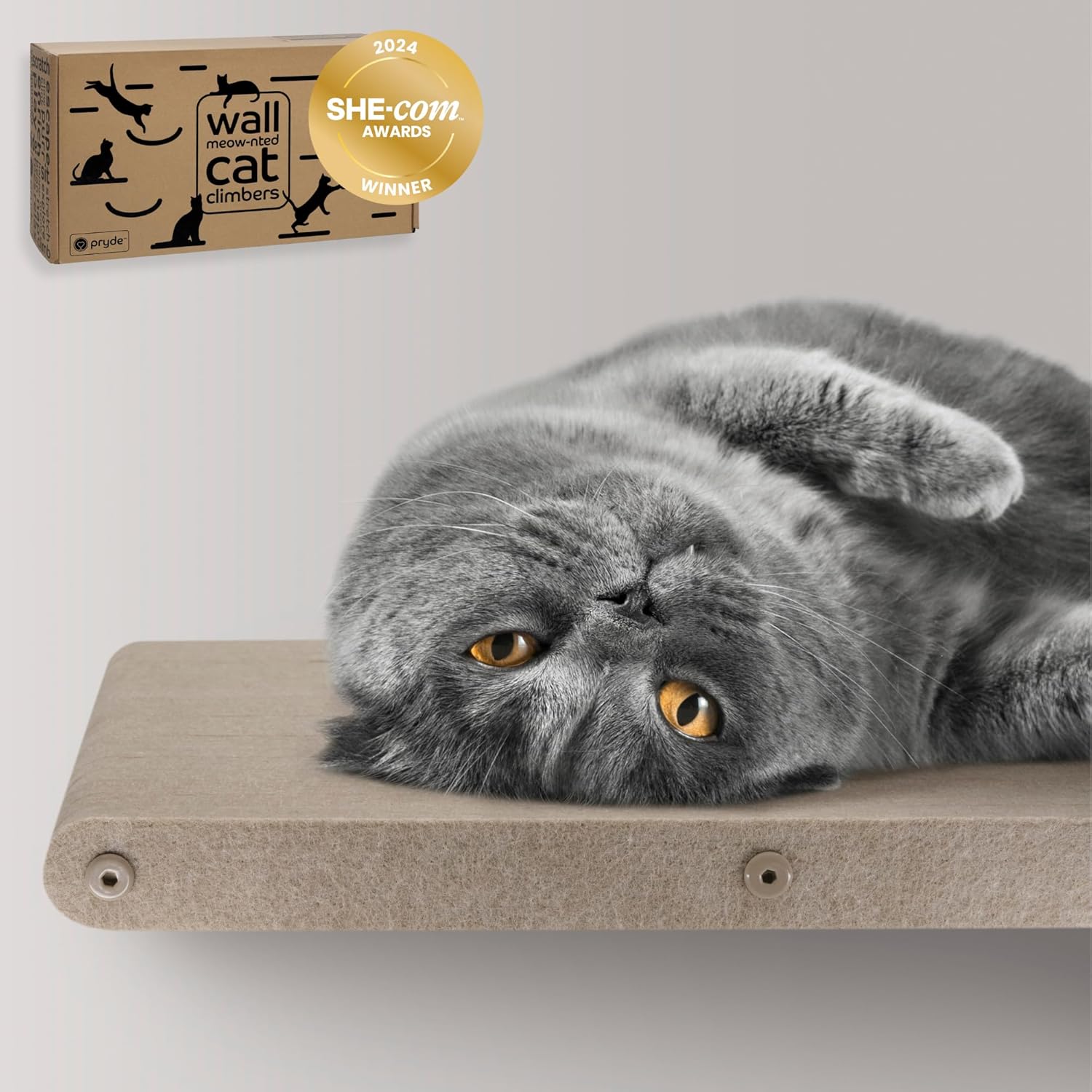 Pryde Pets Wall Mounted Shelf
