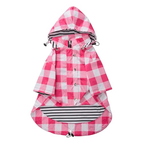 Morezi Dog Rain Coat (Pink)