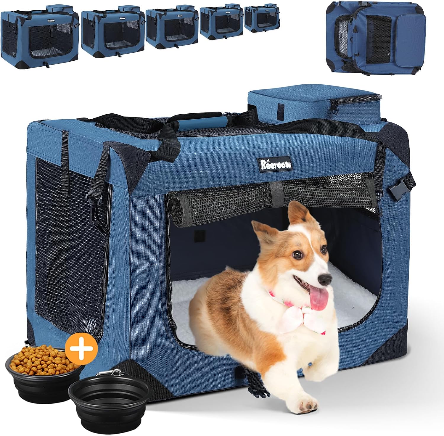 Reerooh 40" Crate (Navy)