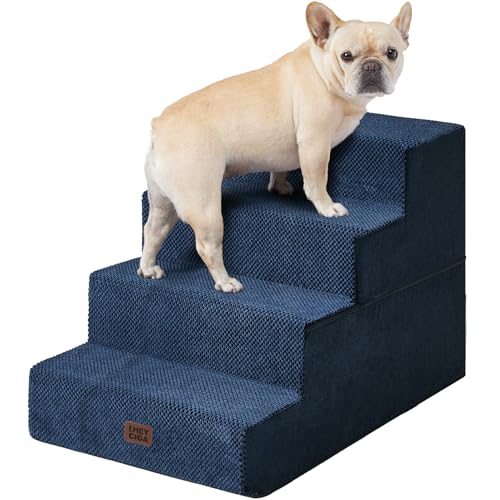 EHEYCIGA 4-Step Extra Wide (Navy)