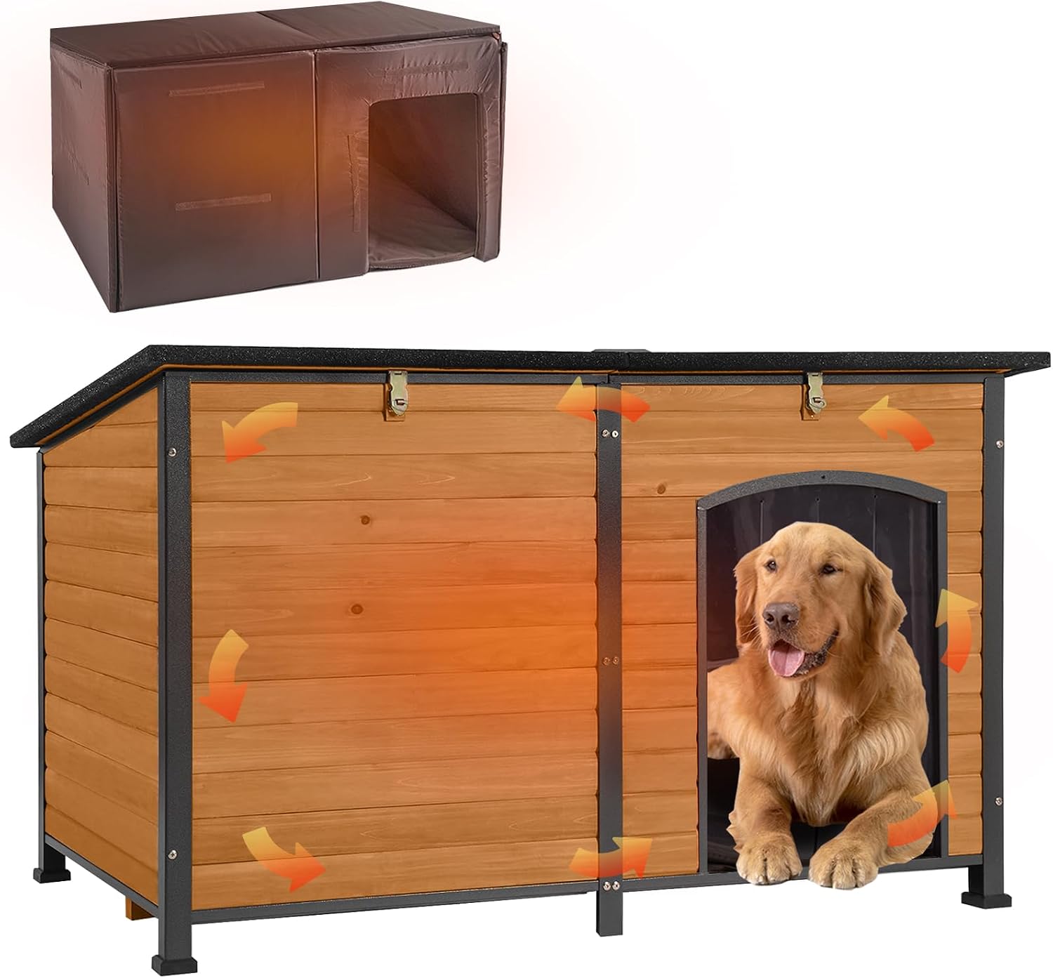 GUTINNEEN Extra Large Insulated Dog House