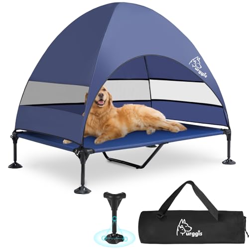 Furggis Upgraded Elevated Dog Bed (Canopy)