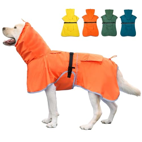 KOOGAL Waterproof Raincoat (Orange)