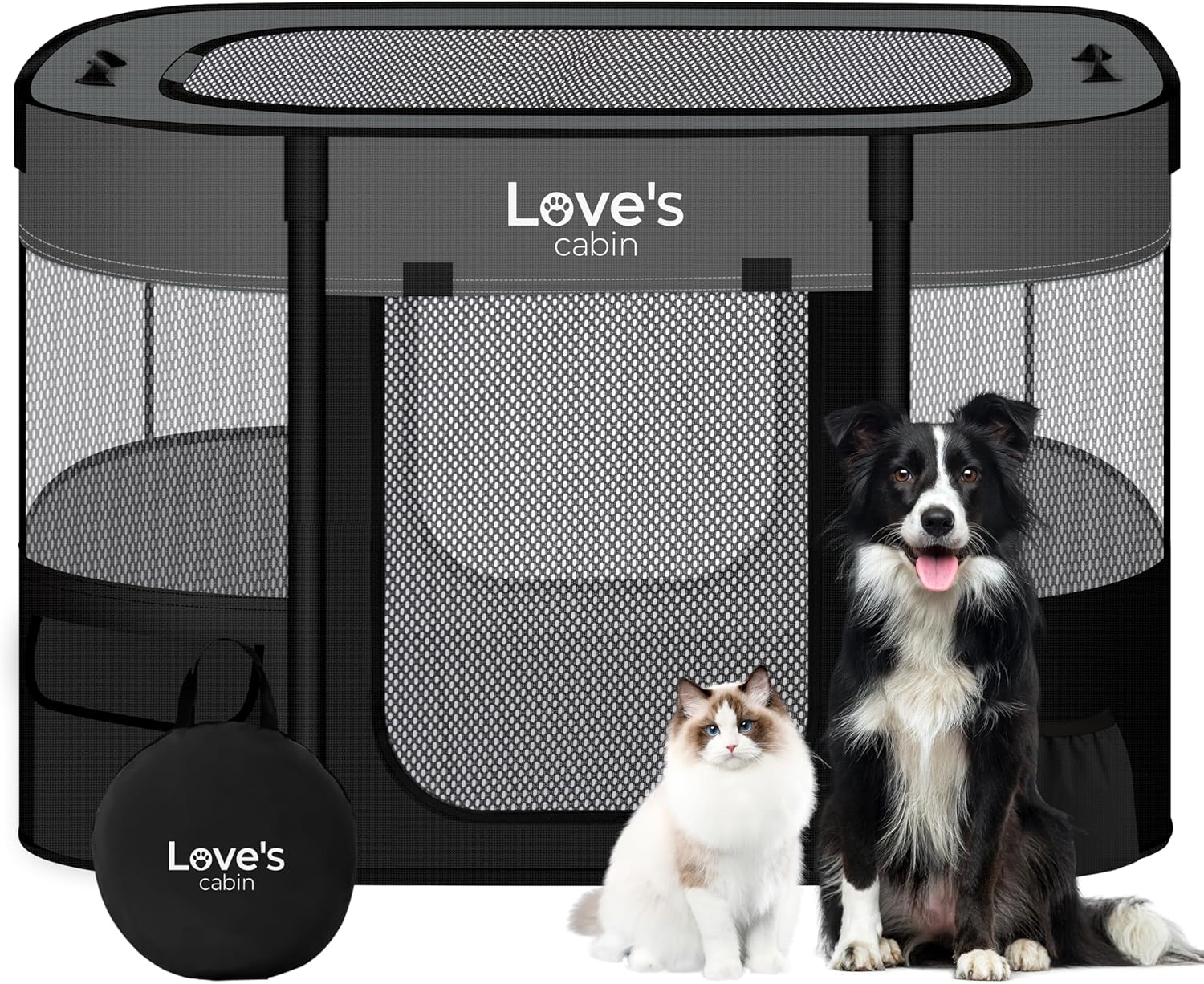 Love's cabin Medium (Grey)