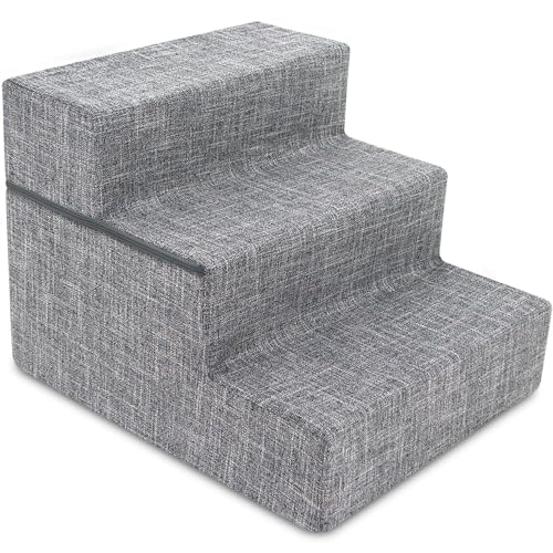 Best Pet Supplies Foldable 3-Step (16.5" Height)