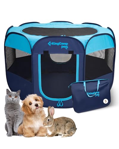 KingCamp Pop-Up Playpen (Blue)