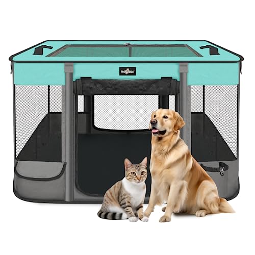 PAW BALLET Foldable Pet Playpen