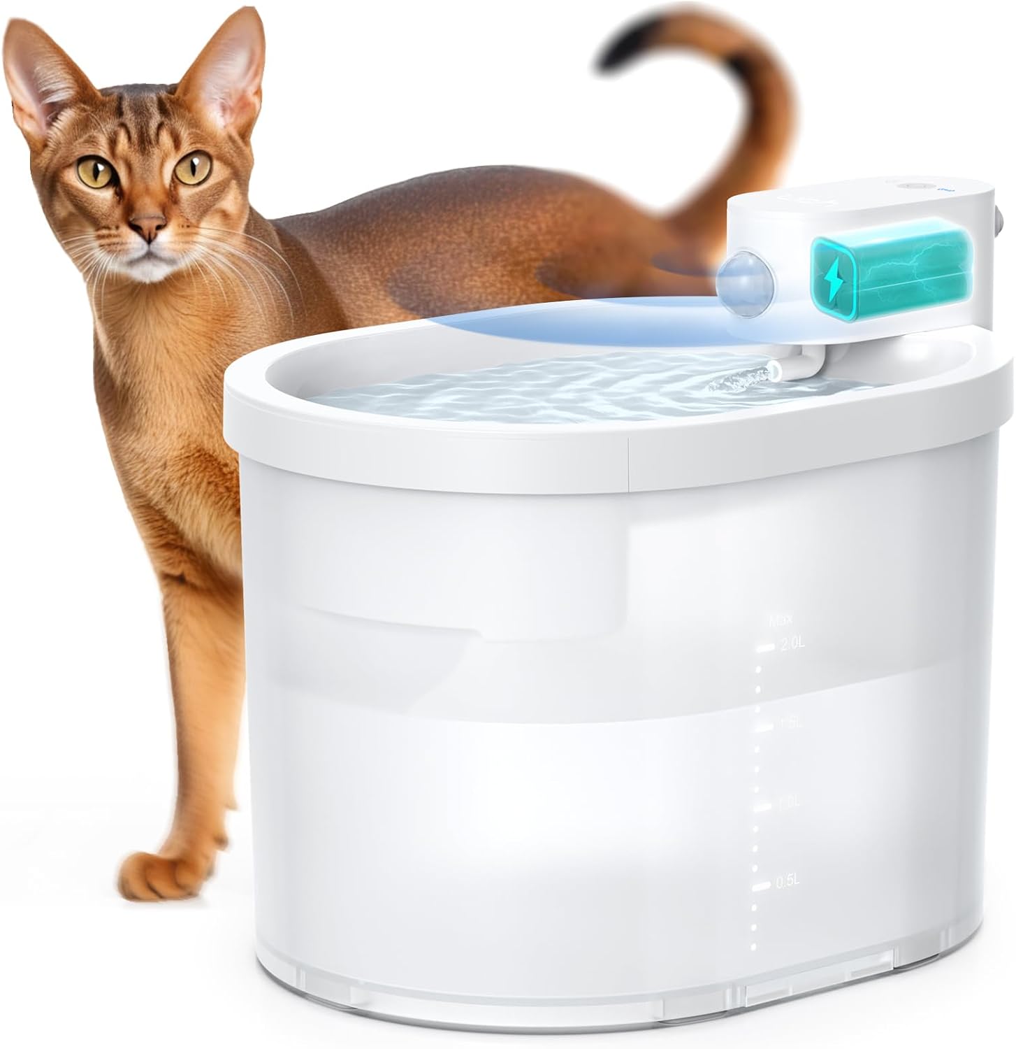 uahpet Cat Water Fountain