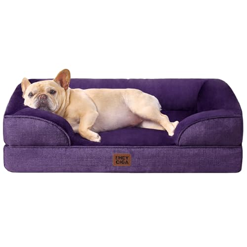 EHEYCIGA Orthopedic Dog Bed (Purple)