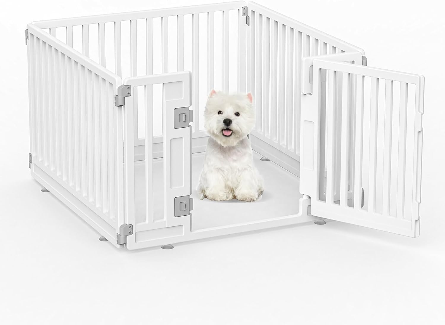 GumiSeao 4-Panel Foldable Playpen