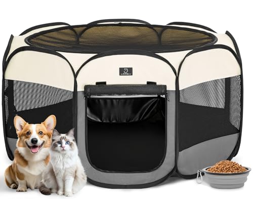 Portable Dog Playpen by A 4 Pet