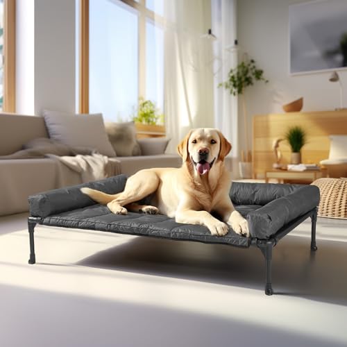 Veehoo Cooling Elevated Dog Bed (42x30in)