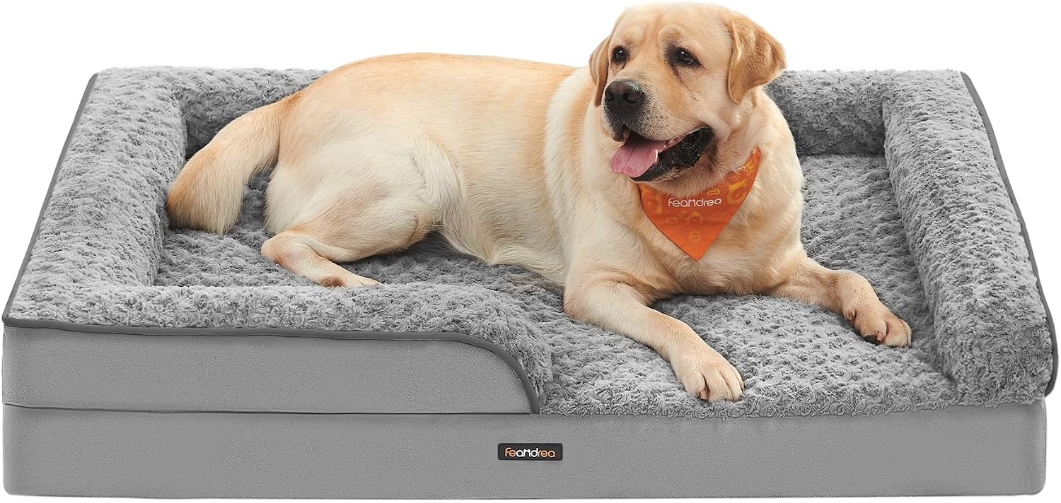 Feandrea Orthopaedic Dog Bed (Dove Gray)