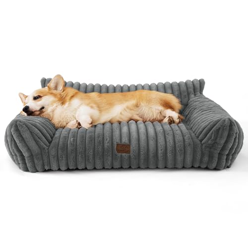 Bedsure Fluffy Dog Couch