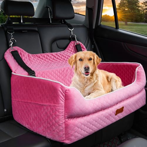 EUHAMS Memory-Foam Booster Seat (Pink)