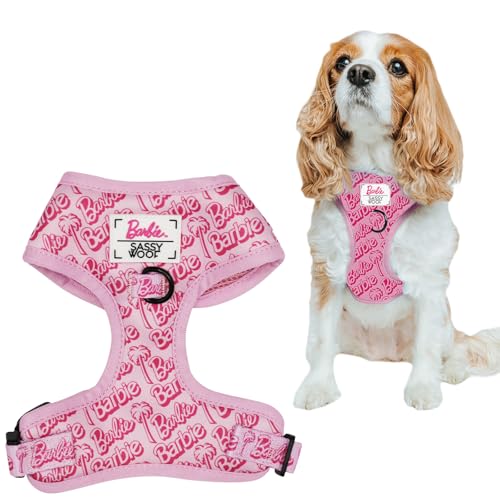 Dog Adjustable Harness - BarbieTM Malibu - S