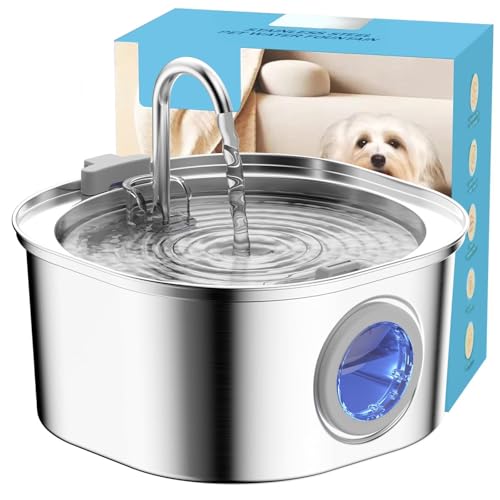 PEKTACO Stainless Steel Water Fountain