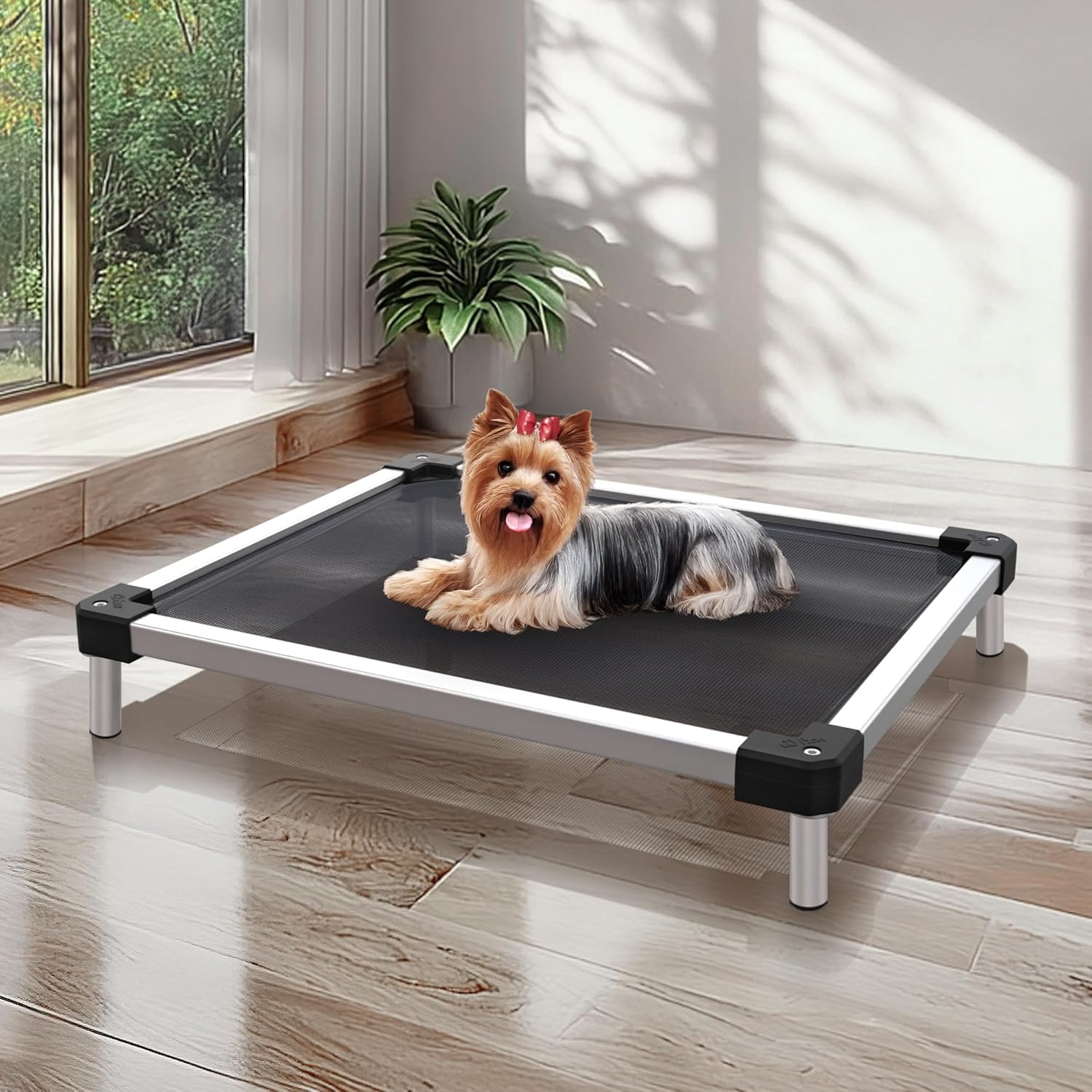 FXW TitanNest Chew-Proof Elevated Dog Bed, 24"