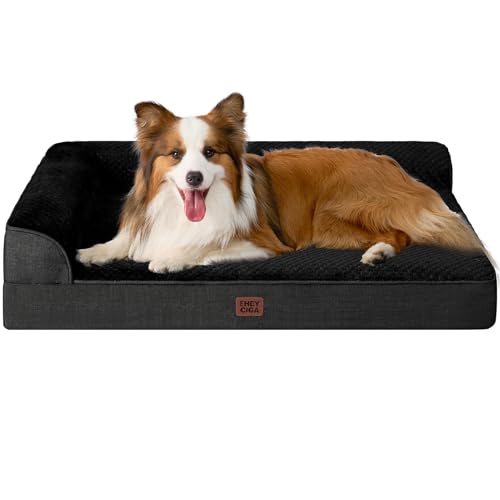 EHEYCIGA Memory Foam Dog Bed (41x27x6)