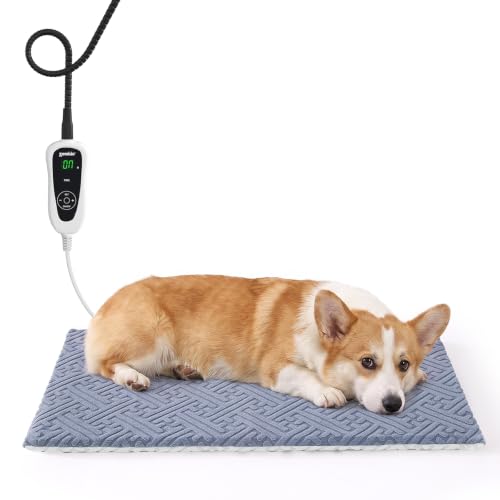 ZOMISIA Dog Heating Pad 28x18 Inch