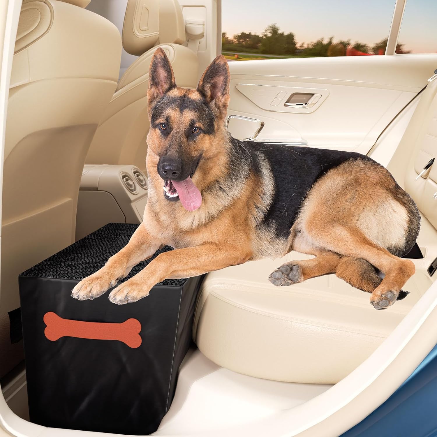 NOVOLAB Front Back Seat Extender (Hard Bottom)