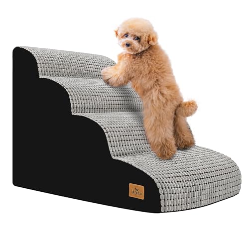 blunique Dog Stairs (Light Grey)