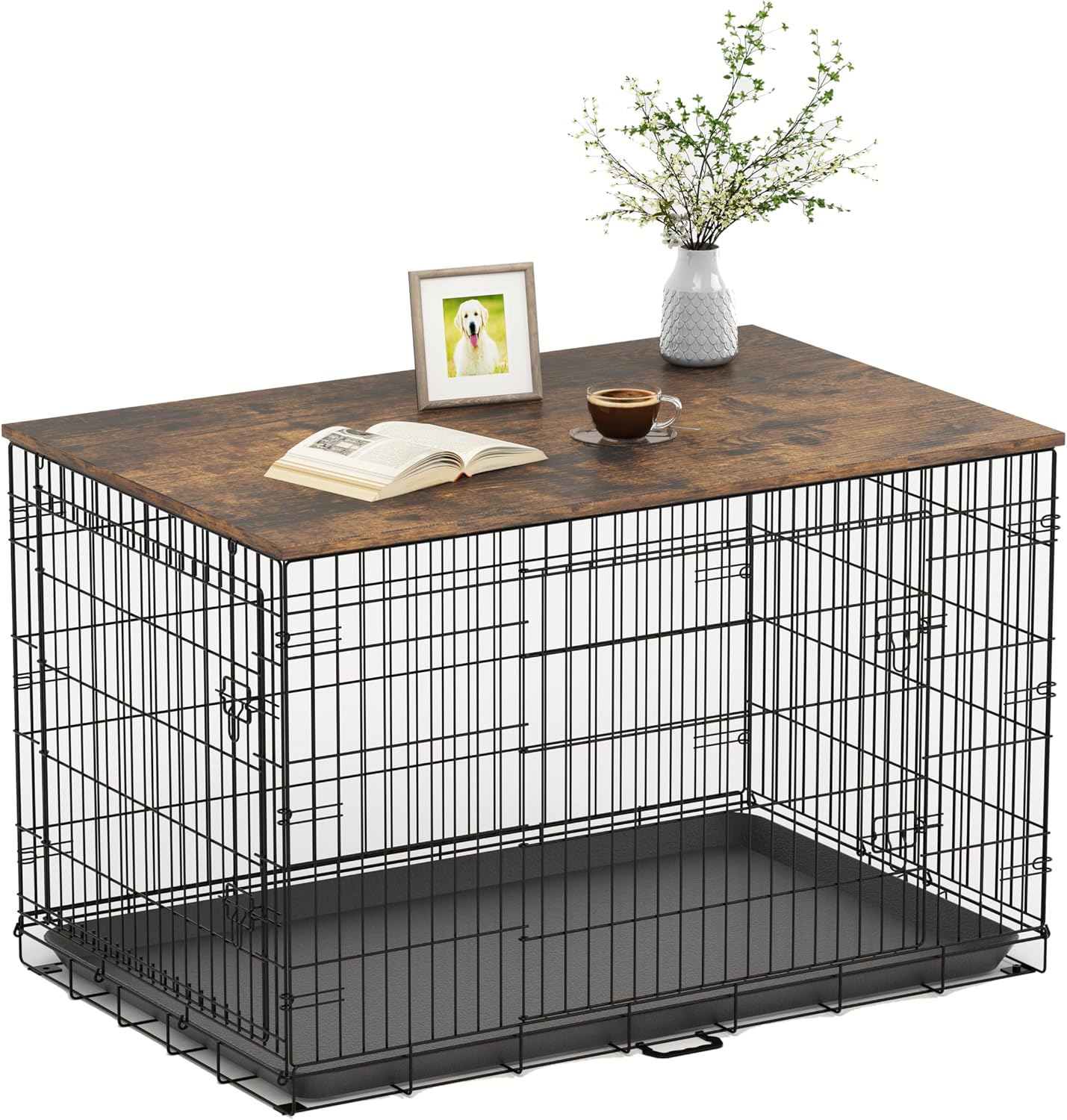 Piskyet Dog Crate Topper (30")
