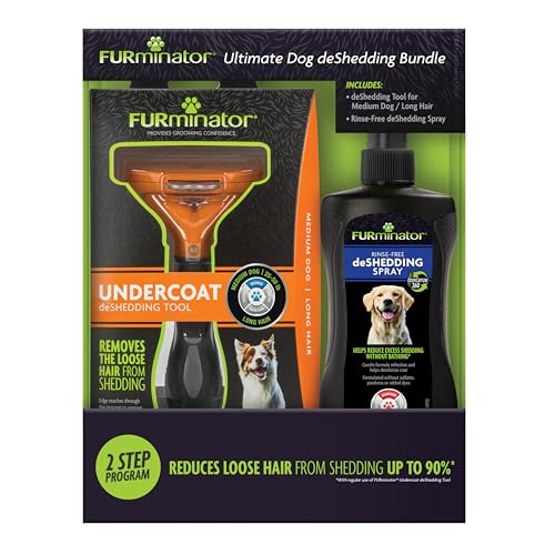 FURminator Ultimate Dog deShedding Bundle
