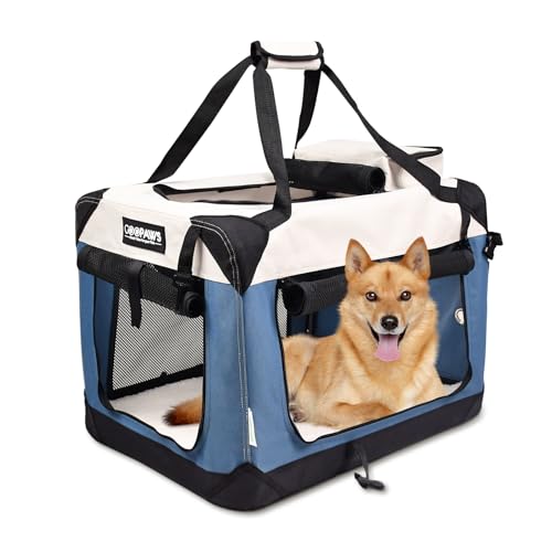 JESPET Soft Dog Crates Kennel - Large 30"
