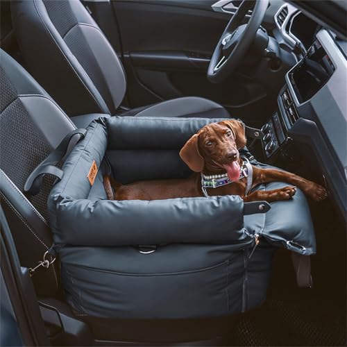 FUNNYFUZZY Dog Car Seat (Blue)