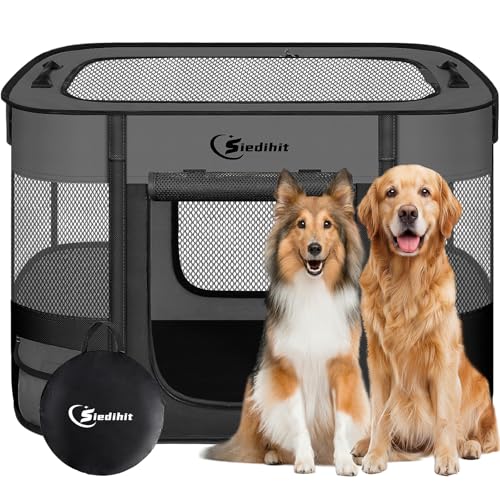 Siedihit Foldable Playpen