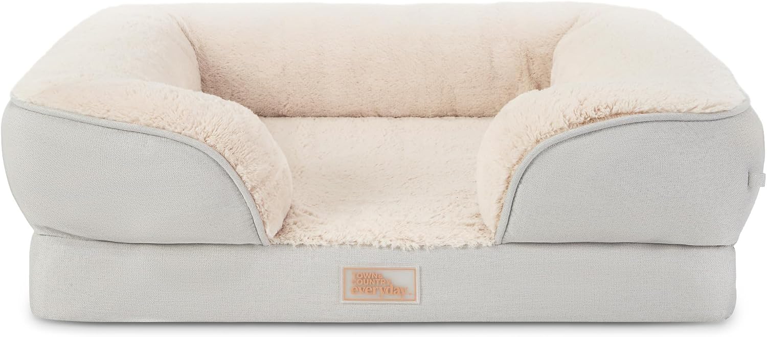 CuddleTown Comfy Bolster Sofa (Grey Large)