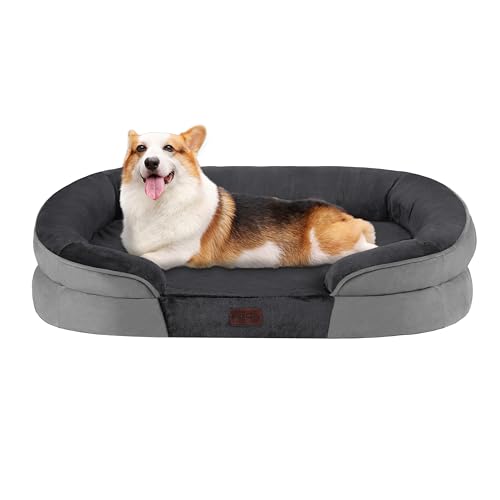 Dwanton 35" Dark Gray Bed