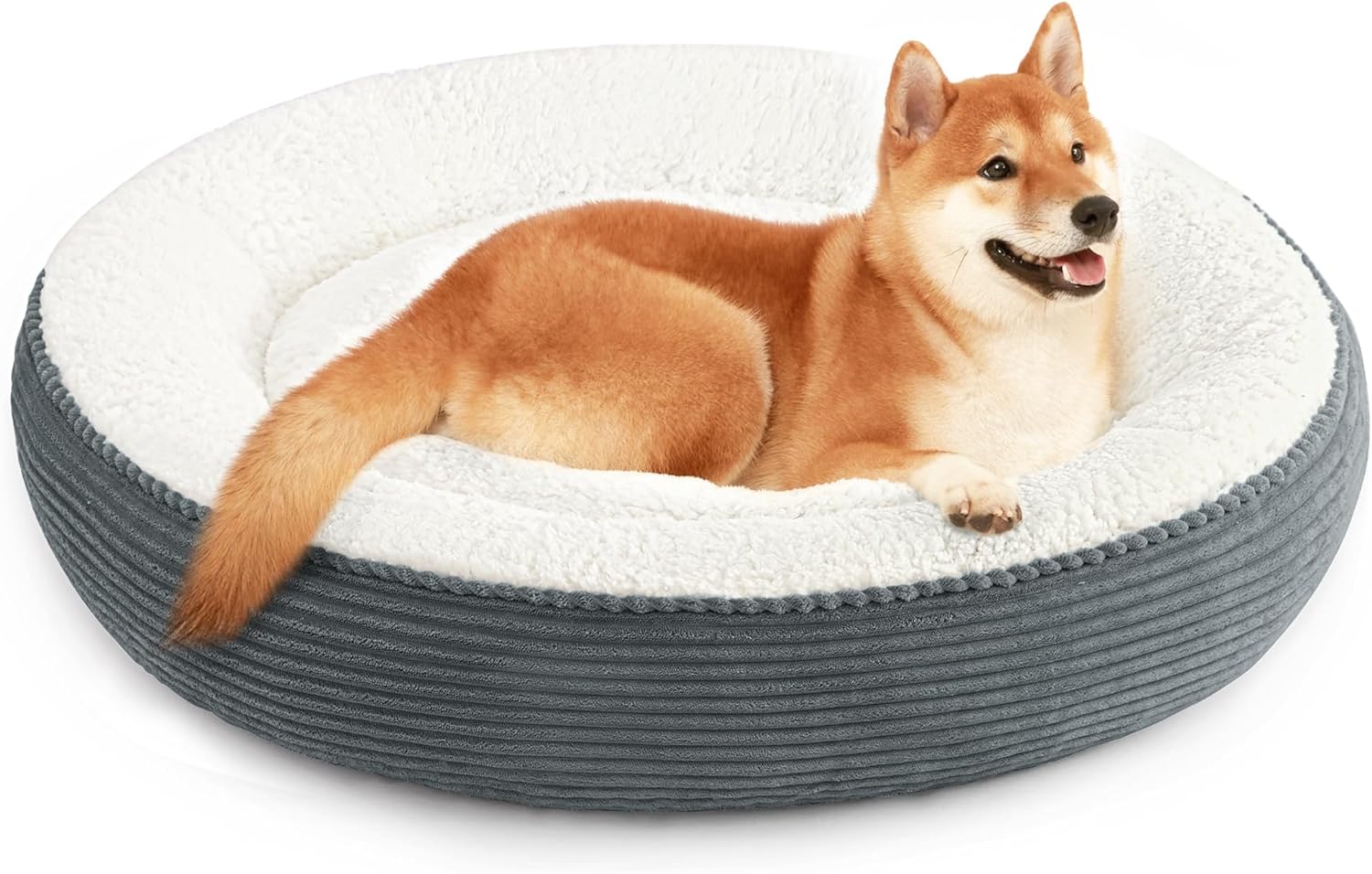 Love's cabin 36in Donut (Bluish Grey)