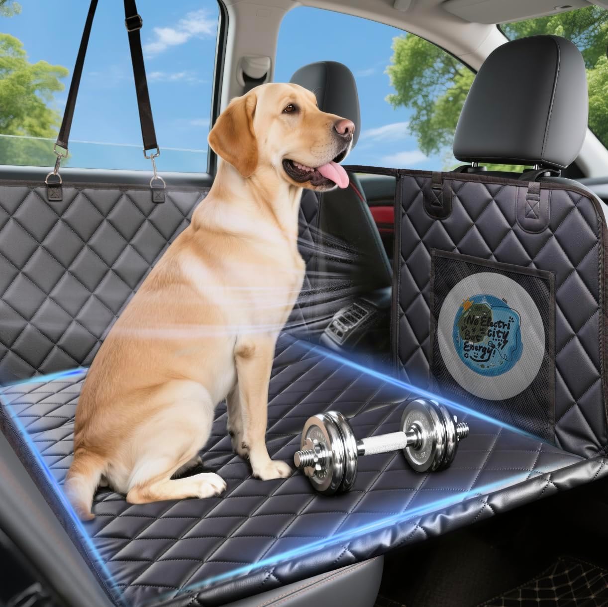 BEARCOVER Reversible Back Seat Extender