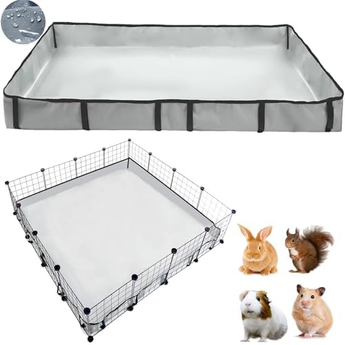 DZWLKJ Guinea Pig Cage Liner Tarp Bottom 48x48