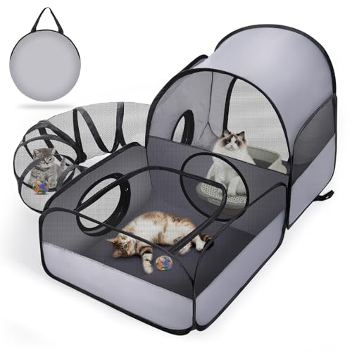 TailTastic Portable Cat Playpen